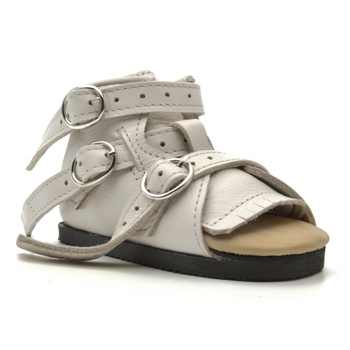 Ботинки для брейсов Медвежонок на ремнях, размер 11