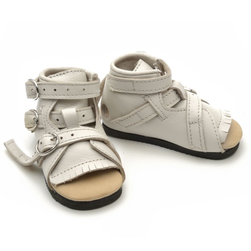 Ботинки для брейсов Медвежонок на ремнях, размер 11